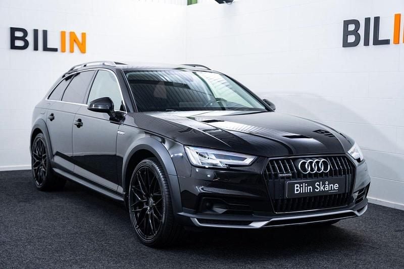 Svart Begagnad 2017 Audi A4 Allroad Kombi | 264 900 kr (Marknadspris) - Bild 1/4