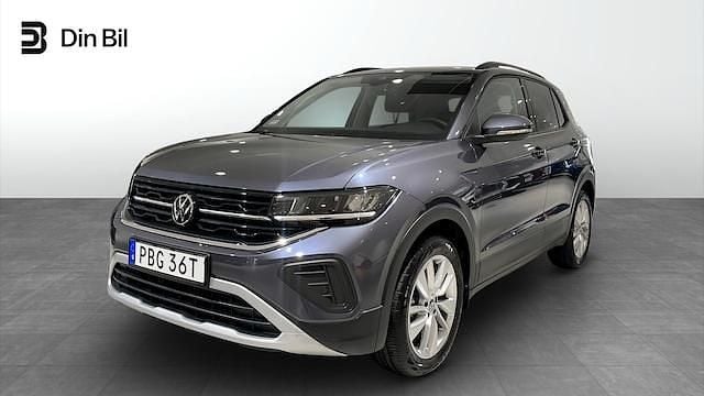 Grå Begagnad 2024 VW T-Cross Life SUV | 269 900 kr (Marknadspris) - Bild 1/4