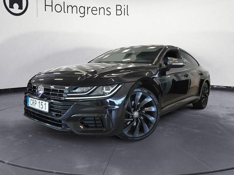 Svart Begagnad 2018 VW Arteon GT Halvkombi | 249 800 kr (Marknadspris) - Bild 1/4