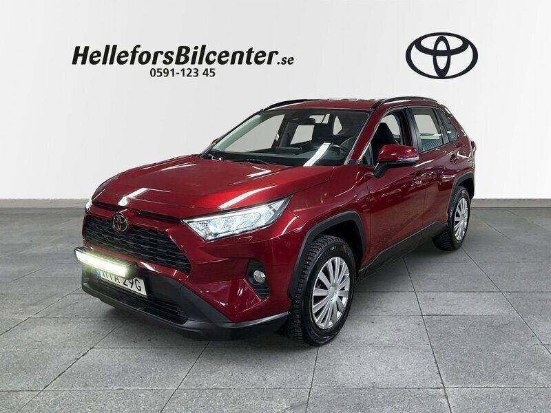 Röd Begagnad 2019 Toyota RAV4 SUV | 259 500 kr - Bild 1/3