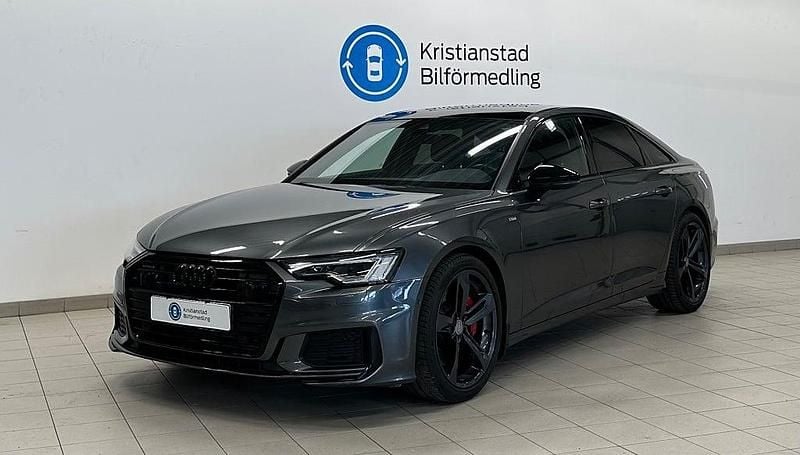 Begagnad Audi A6 S-Line 367 HK (269 kW) 2020 Grå Sedan