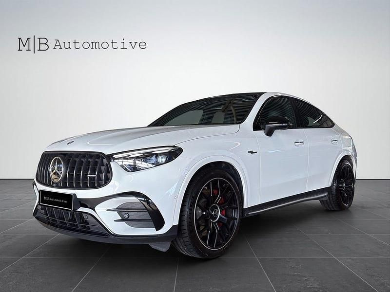 Vit Begagnad 2024 Mercedes GLC63 AMG AMG Sportkupé | 1 149 900 kr - Bild 1/4