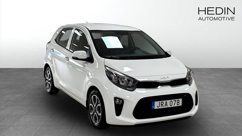 Vit (white) Begagnad 2022 Kia Picanto 4 Halvkombi | 179 900 kr (Marknadspris) - Bild 1/4