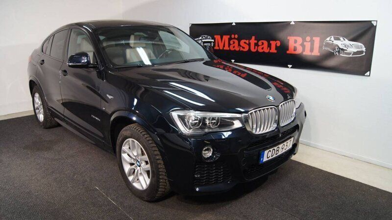 Svart Begagnad 2017 BMW X4 M Sport SUV | 329 000 kr (Lite dyr) - Bild 1/4
