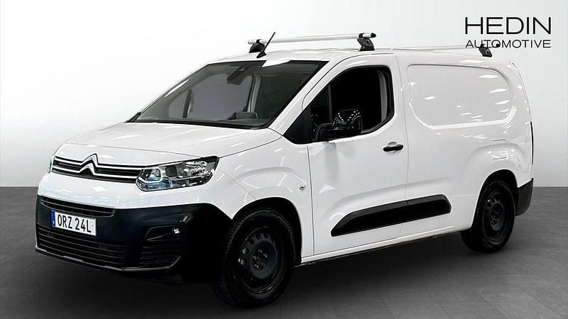 Vit (white) Begagnad 2021 Citroën e-Berlingo Minibuss | 236 500 kr (Superpris) - Bild 1/4