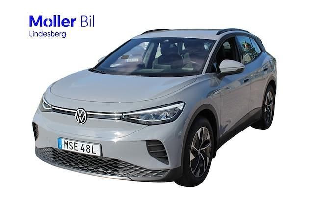 Grå (moonstone grey) Begagnad 2023 VW ID.4 Pro Performance SUV | 339 000 kr - Bild 1/4