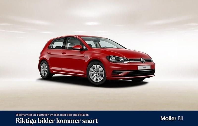 Begagnad VW Golf VII 131 HK (96 kW) 2019 Tornado red