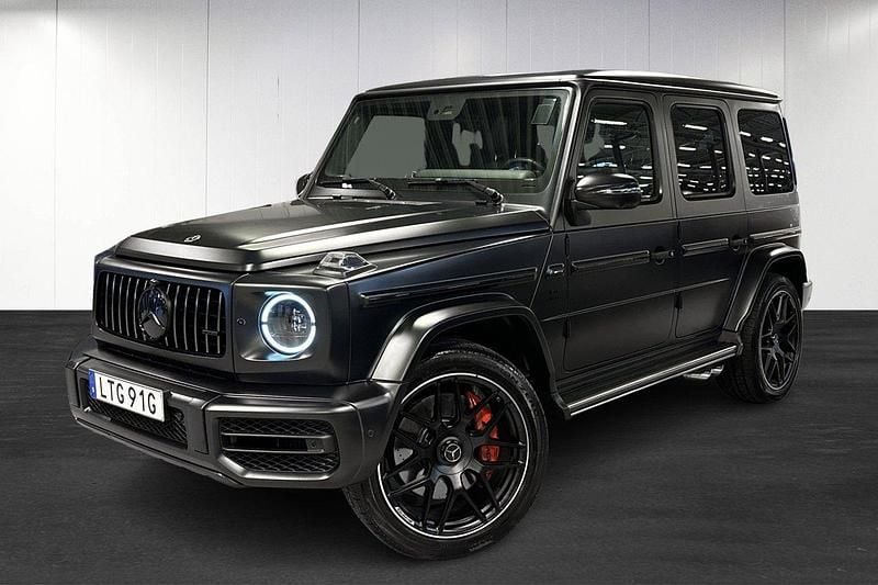 Svart (black) Begagnad 2024 Mercedes G63 AMG Night SUV | 1 899 900 kr - Bild 1/4