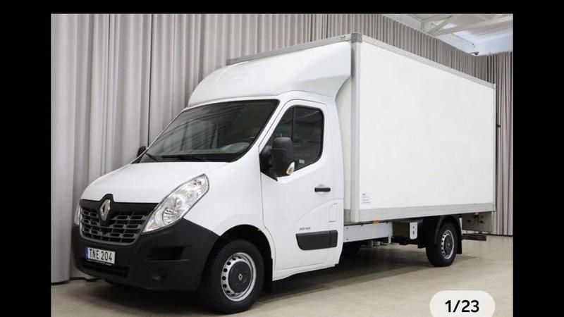 Vit Begagnad 2015 Renault Master Van | 179 500 kr (Marknadspris) - Bild 1/3