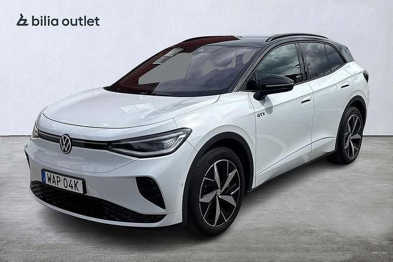 Vit Begagnad 2023 VW ID.4 GTX SUV | 379 900 kr (Marknadspris) - Bild 1/3