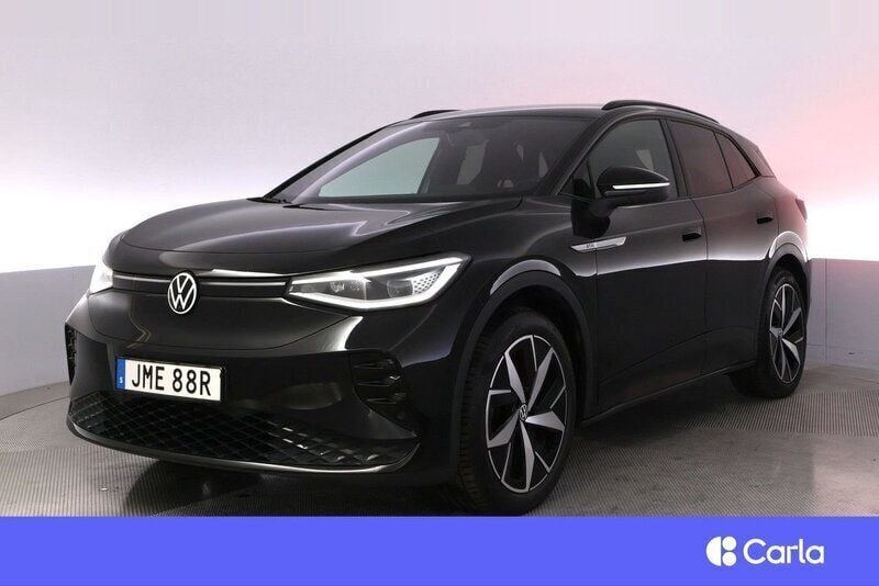 Svart Begagnad 2022 VW ID.4 GTX SUV | 368 900 kr (Bra pris) - Bild 1/3