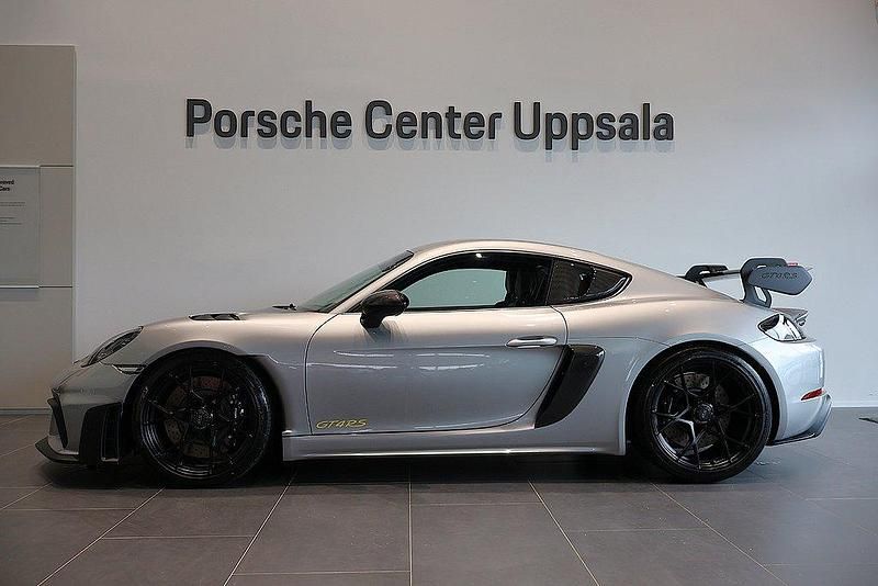 Ny Porsche 718 Cayman GT4 501 HK (368 kW) 2025 Silver Sportkupé