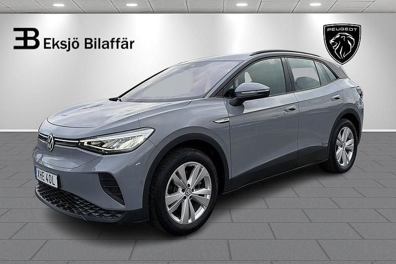 Grå Begagnad 2022 VW ID.4 Pro Performance SUV | 289 500 kr (Bra pris) - Bild 1/4