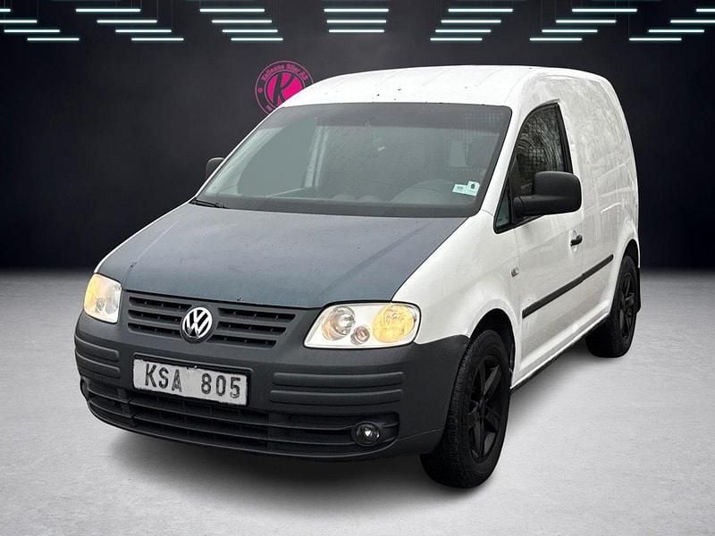 Vit Begagnad 2010 VW Caddy Minibuss | 34 900 kr (Marknadspris) - Bild 1/4