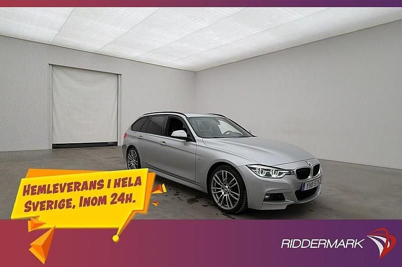Silver Begagnad 2016 BMW 320 M Sport Kombi | 264 800 kr (Dyr) - Bild 1/3