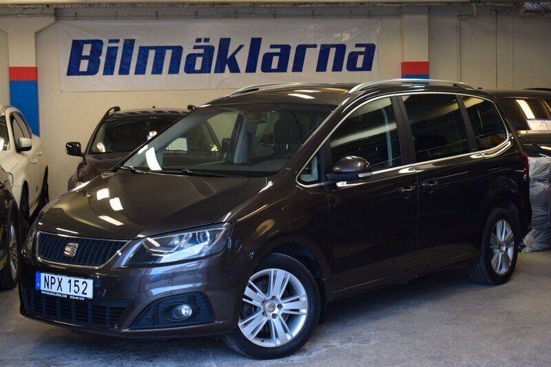 Brun Begagnad 2014 Seat Alhambra Style Minibuss | 169 000 kr (Lite dyr) - Bild 1/4