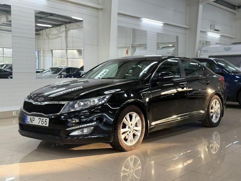 Svart Begagnad 2012 Kia Optima Comfort Sedan | 84 900 kr (Bra pris) - Bild 1/4