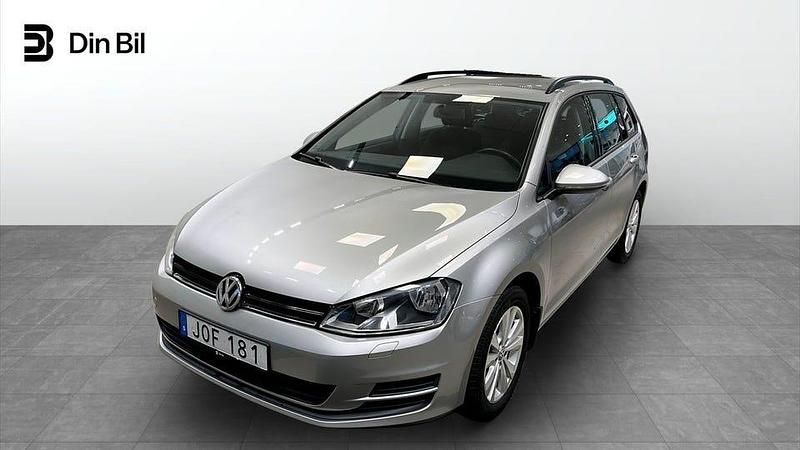 Tungsten silver metallic Begagnad 2014 VW Golf VII Kombi | 124 900 kr (Marknadspris) - Bild 1/4