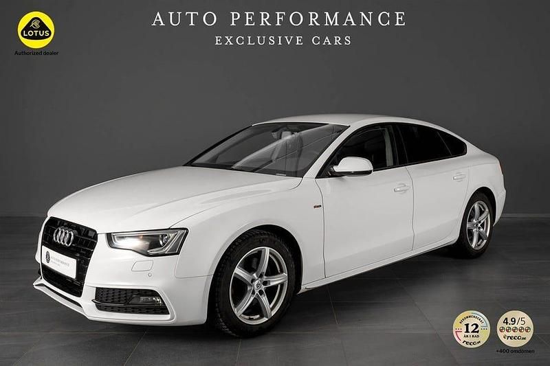 Begagnad Audi A5 Sportback S-Line 177 HK (130 kW) 2016 Vit Halvkombi