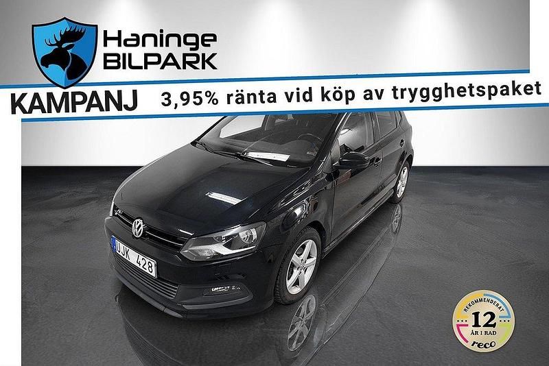 Svart Begagnad 2014 VW Polo R-line Halvkombi | 89 995 kr (Marknadspris) - Bild 1/2