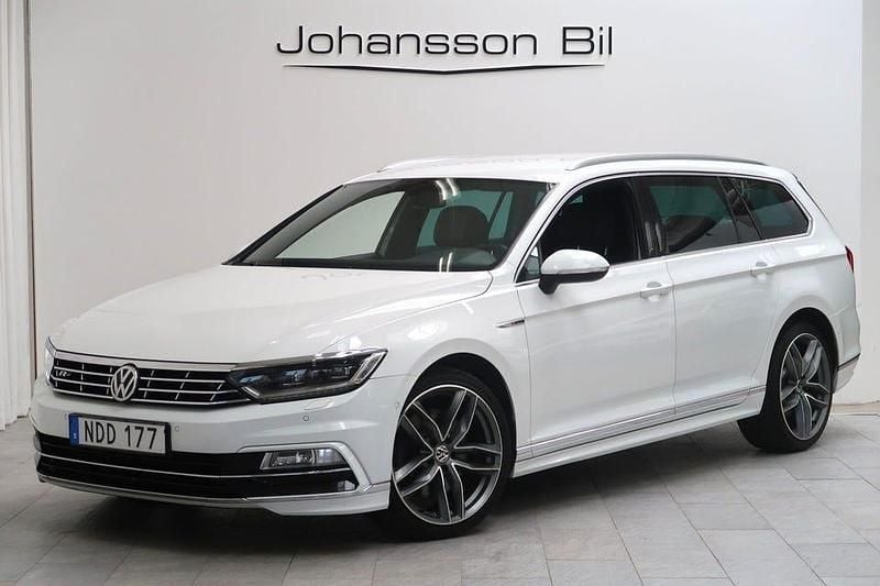 Begagnad VW Passat R-line 281 HK (206 kW) 2016 Vit Kombi