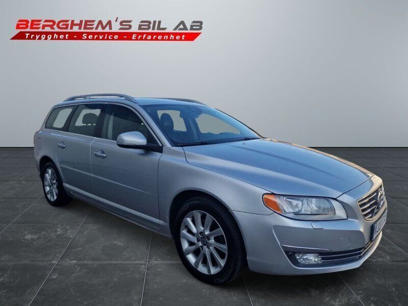 Silver Begagnad 2014 Volvo V70 Summum Kombi | 139 900 kr (Marknadspris) - Bild 1/3