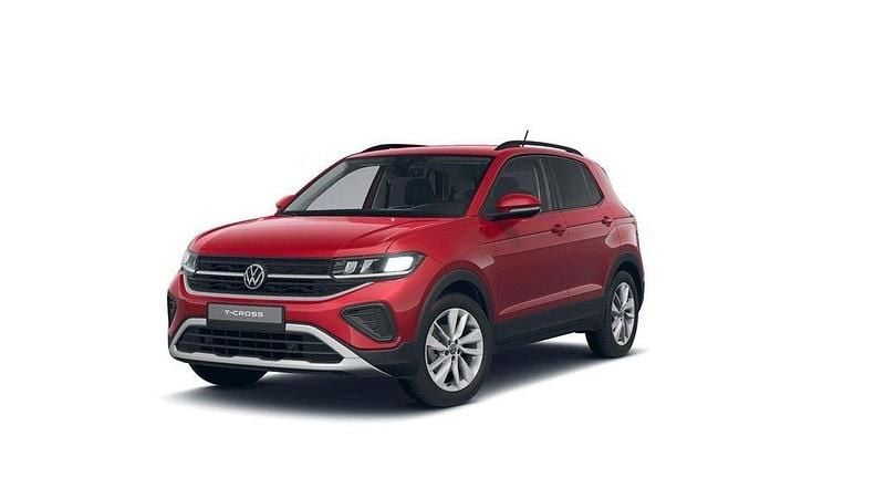 Röd (kings red metallic) Ny 2025 VW T-Cross Life SUV | 316 900 kr (Bra pris) - Bild 1/3