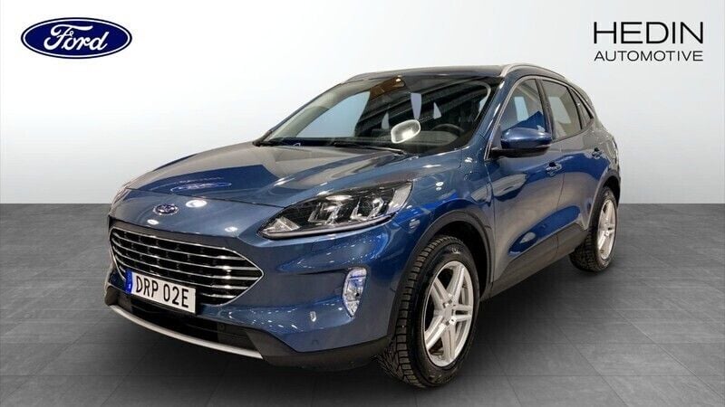 Blå (blue) Begagnad 2022 Ford Kuga Titanium SUV | 299 900 kr (Dyr) - Bild 1/2