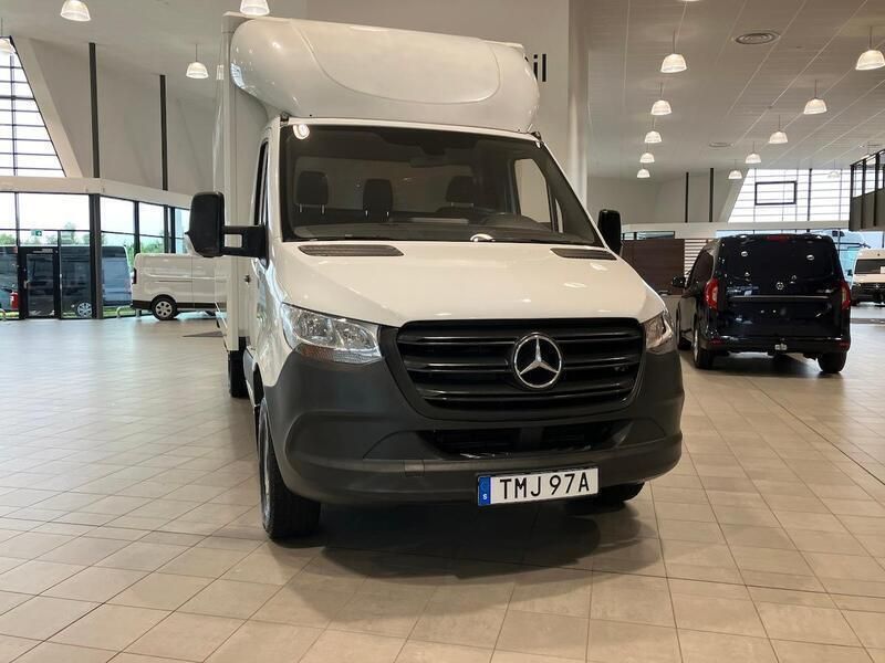 Vit Begagnad 2020 Mercedes Sprinter Van | 379 000 kr - Bild 1/4