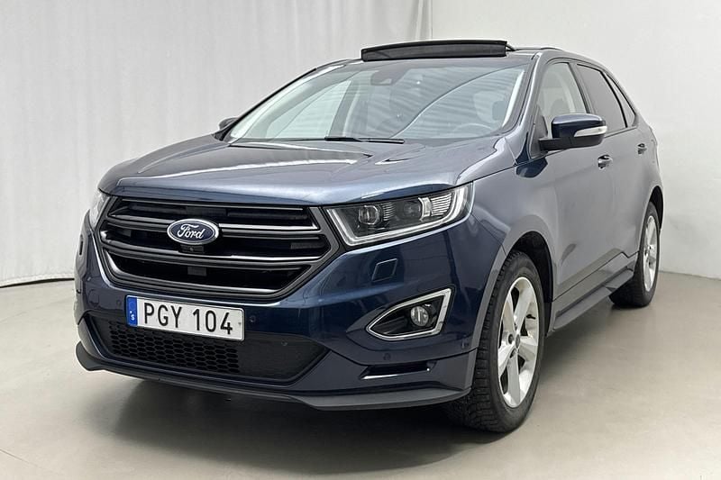 Blå Begagnad 2017 Ford Edge Sport SUV | 151 000 kr (Bra pris) - Bild 1/4