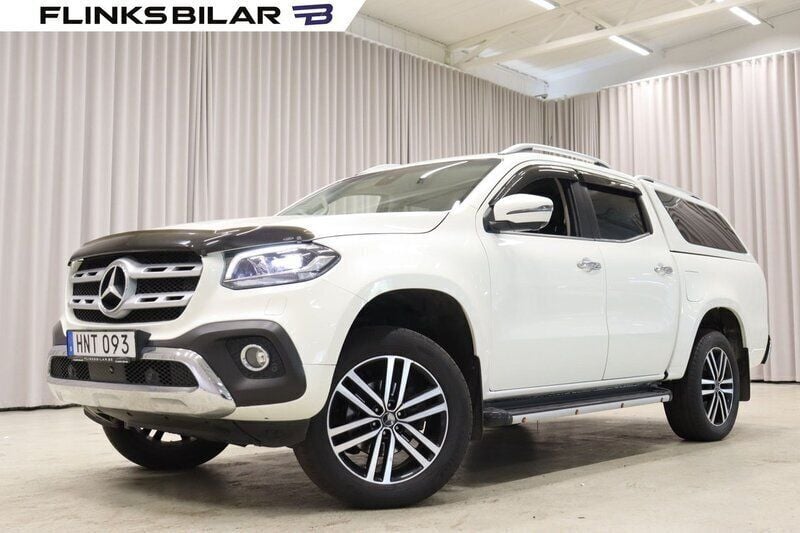Vit Begagnad 2018 Mercedes X250 Edition Pickup | 269 900 kr (Marknadspris) - Bild 1/4
