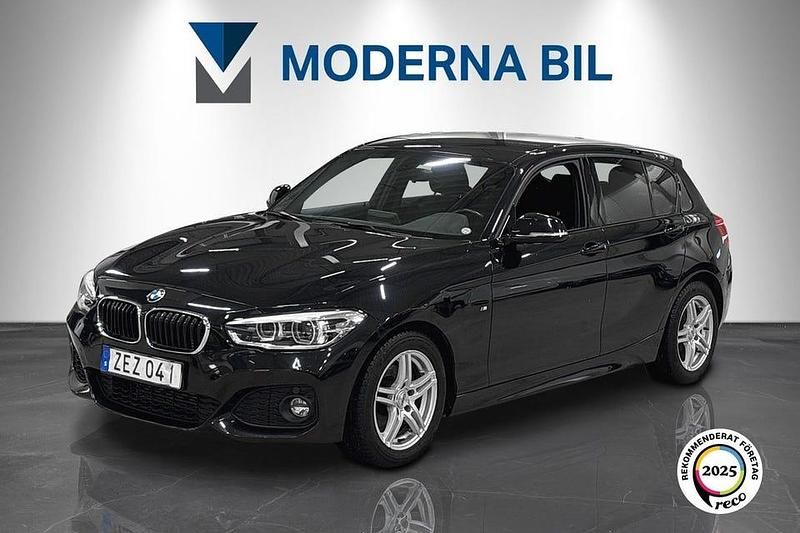 Begagnad BMW 118 M Sport 136 HK (100 kW) 2018 Svart Halvkombi