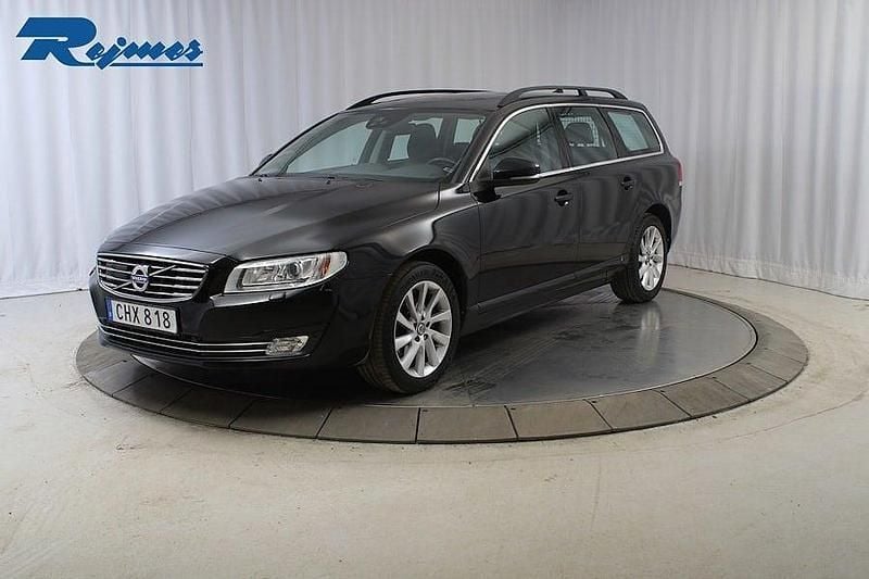 Onyx svart metallic Begagnad 2016 Volvo V70 Momentum Kombi | 159 800 kr (Marknadspris) - Bild 1/4
