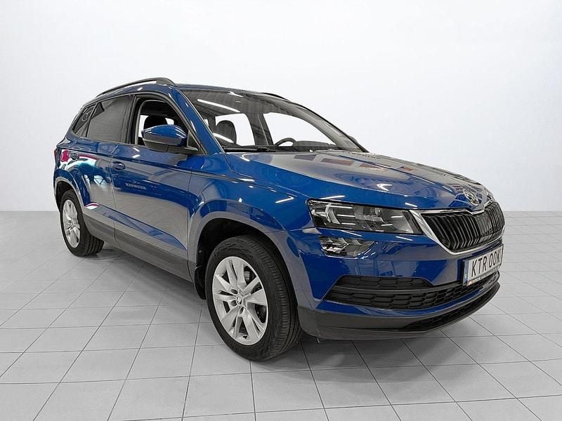 Blå Begagnad 2021 Skoda Karoq Ambition SUV | 259 900 kr (Bra pris) - Bild 1/4