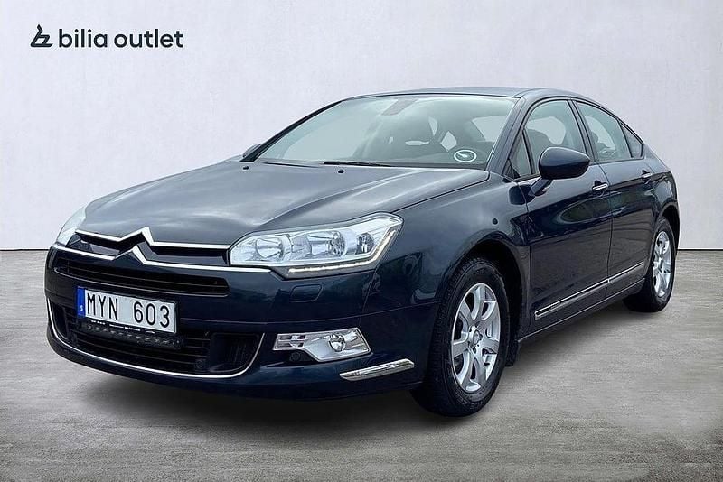 Mörkblå Begagnad 2012 Citroën C5 Sedan | 40 000 kr (Superpris) - Bild 1/4