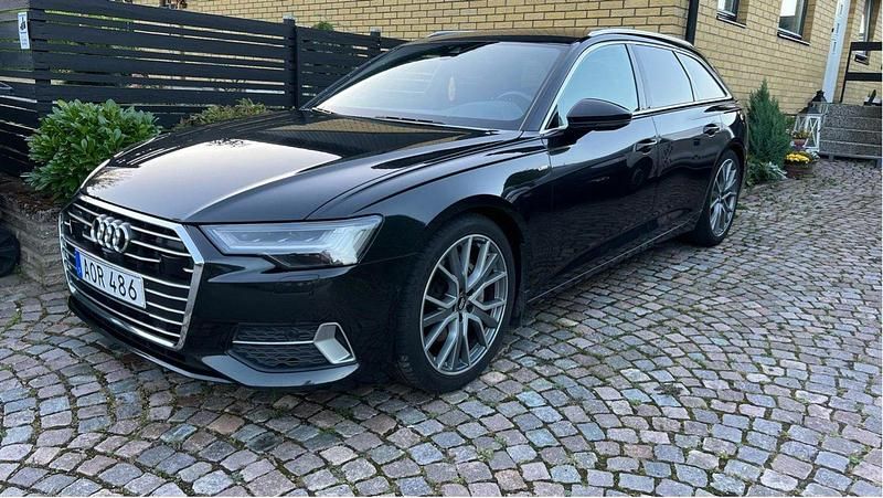 Grå Begagnad 2019 Audi A6 Ambition Kombi | 415 500 kr - Bild 1/4