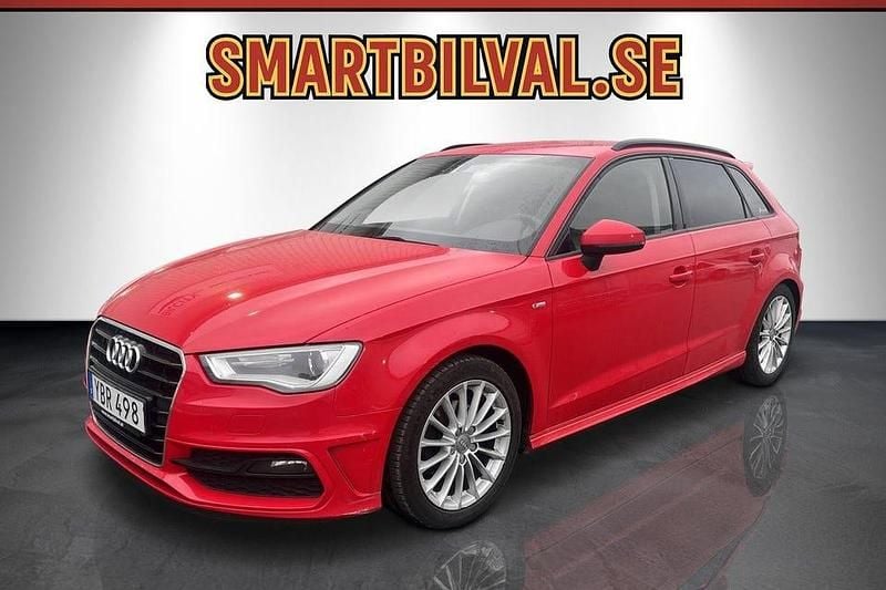 Röd Begagnad 2016 Audi A3 Sportback S-Line Halvkombi | 119 900 kr (Bra pris) - Bild 1/4