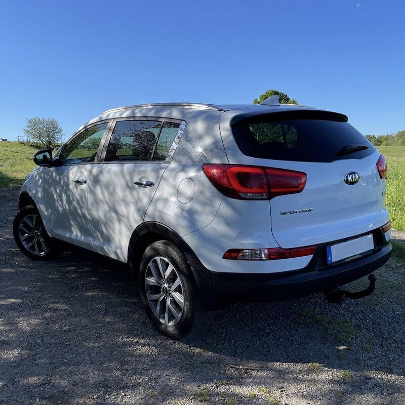 Vit Begagnad 2014 Kia Sportage SUV | 100 000 kr (Marknadspris) - Bild 1/4