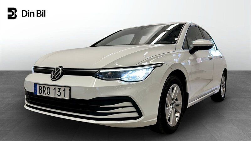 Vit (pure white) Begagnad 2020 VW Golf VII Kombi | 199 900 kr (Marknadspris) - Bild 1/4