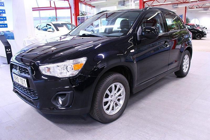 Svart Begagnad 2014 Mitsubishi ASX SUV | 104 000 kr (Marknadspris) - Bild 1/4