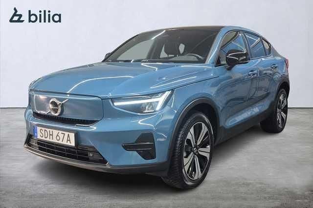Blå Begagnad 2022 Volvo C40 Single Motor SUV | 319 000 kr (Bra pris) - Bild 1/3