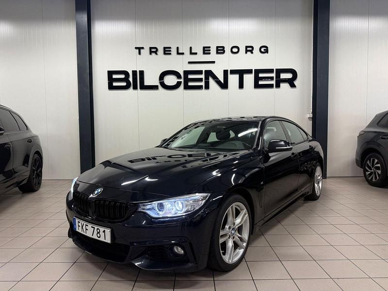 Svart Begagnad 2015 BMW 418 Gran Coupé M Sport Sportkupé | 179 900 kr - Bild 1/4