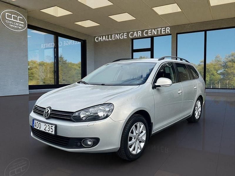 Ljusbrun Begagnad 2010 VW Golf VI S Kombi | 59 900 kr (Marknadspris) - Bild 1/4