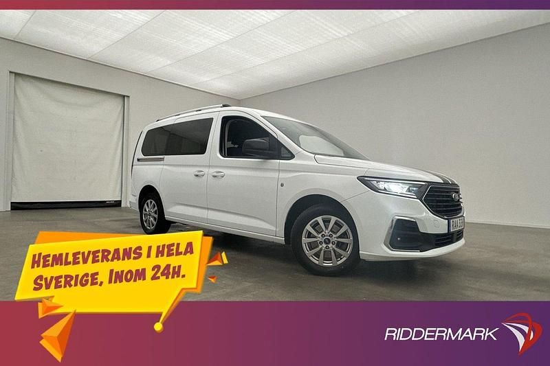 Vit Begagnad 2022 Ford Tourneo Minibuss | 389 800 kr (Marknadspris) - Bild 1/3