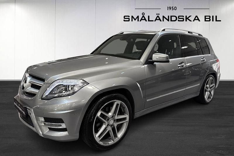 Silver Begagnad 2013 Mercedes GLK220 AMG line SUV | 159 000 kr (Lite dyr) - Bild 1/4