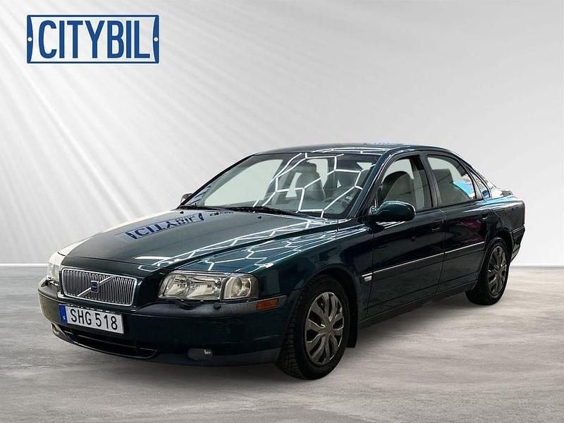 Begagnad Volvo S80 Business Edition 170 HK (125 kW) 2001 Mörkgrön Sedan