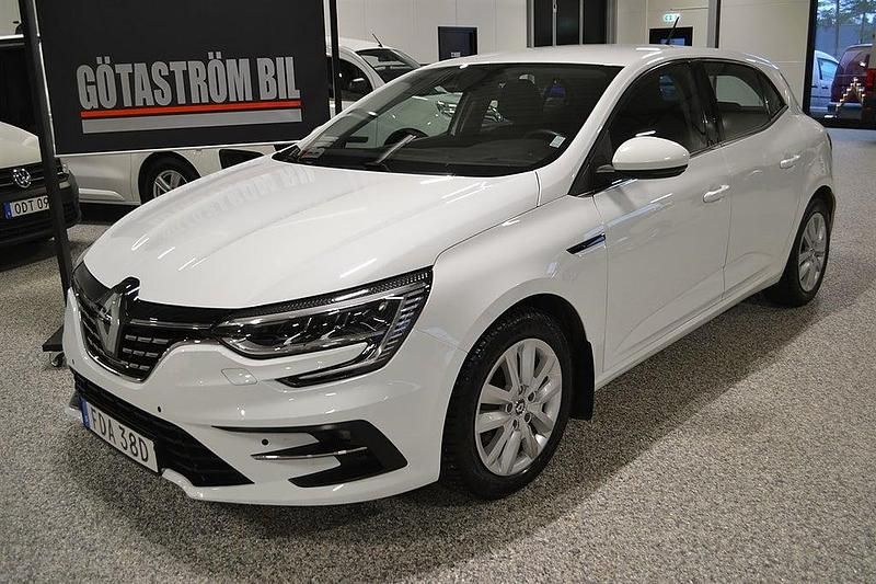 Vit Begagnad 2020 Renault Mégane IV Halvkombi | 95 000 kr (Bra pris) - Bild 1/4