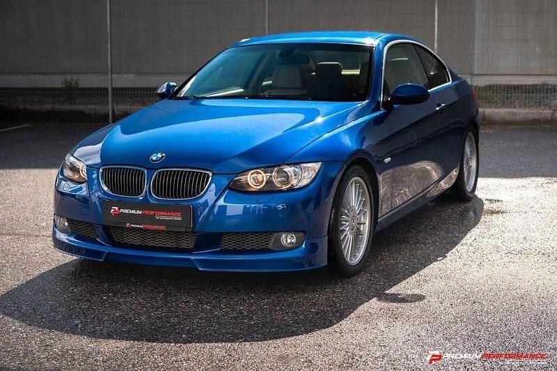 Begagnad Alpina B3 361 HK (265 kW) 2008 Blå (montegoblau metallic) Sportkupé