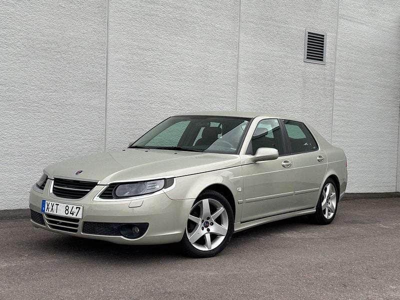 Ljusgul Begagnad 2006 Saab 9-5 Sedan | 69 000 kr - Bild 1/4