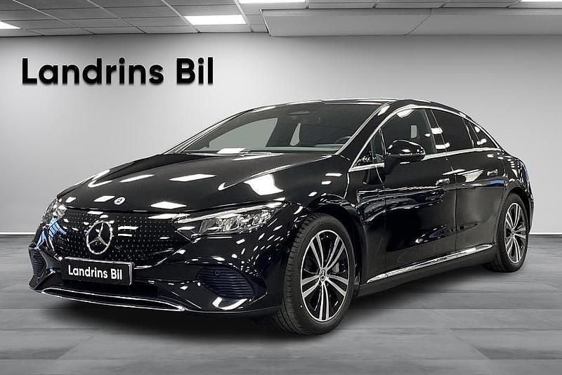 Svart Begagnad 2023 Mercedes EQE350 Sedan | 499 000 kr - Bild 1/4